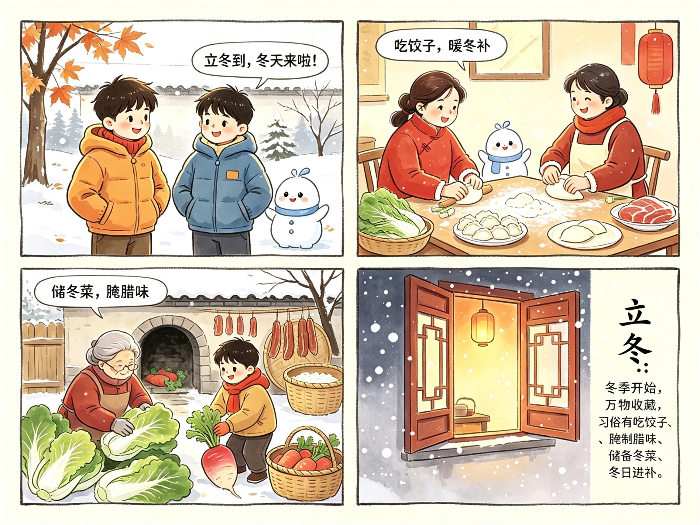 二十四节气之冬